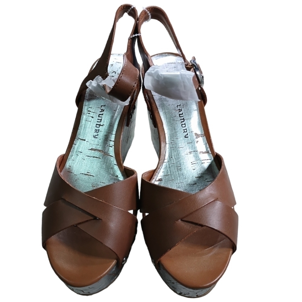 COPY - Chinese Laundry Platform Sandals NWOB size 7.5 - Picture 4 of 8